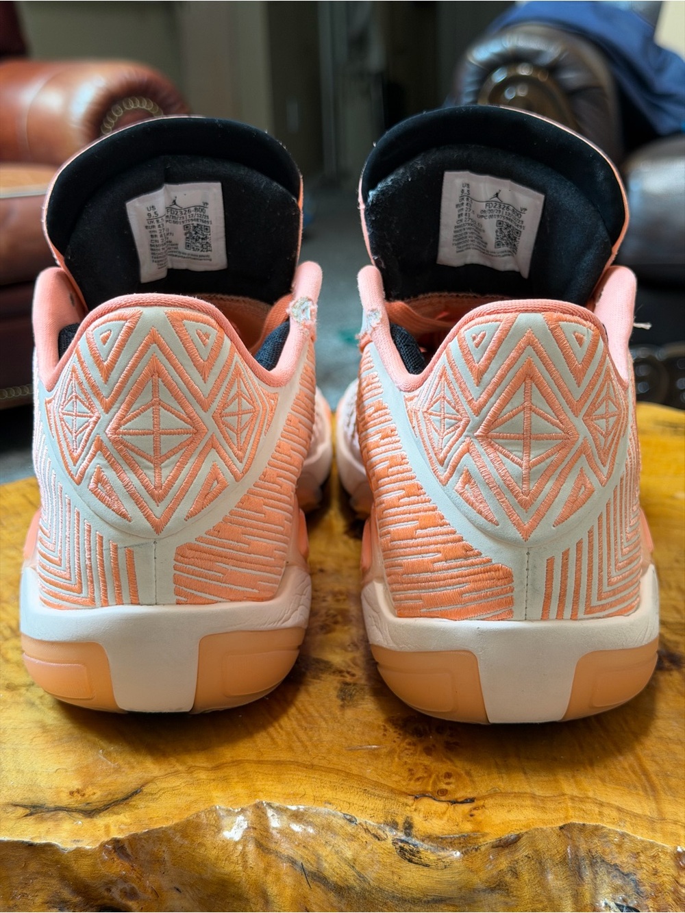 Air Jordan 38 Low 'Crimson Tint' Men's 9.5 / Women's 11 - Picture 4 of 8